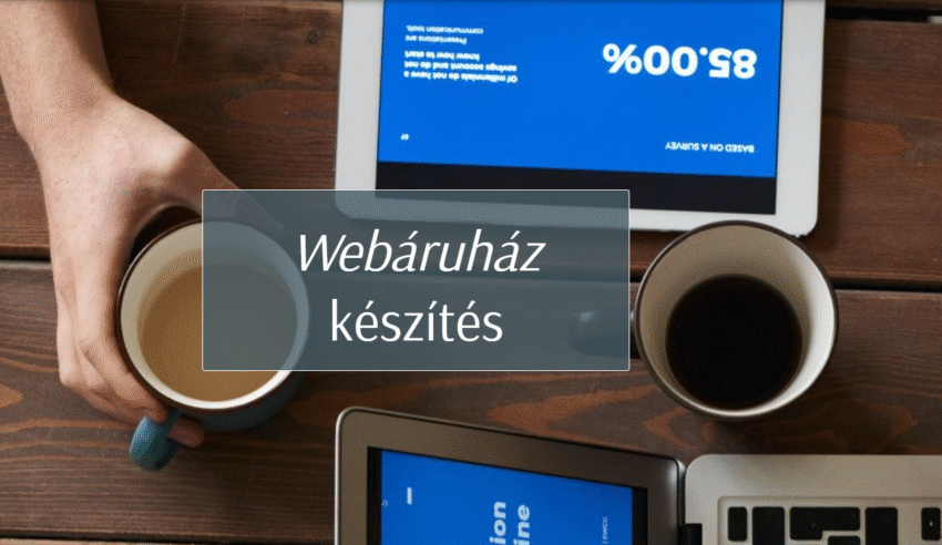 Webáruház készítés